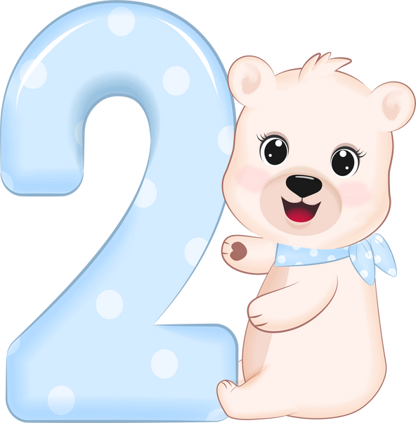 Little Bear, Happy birthday 2 years old